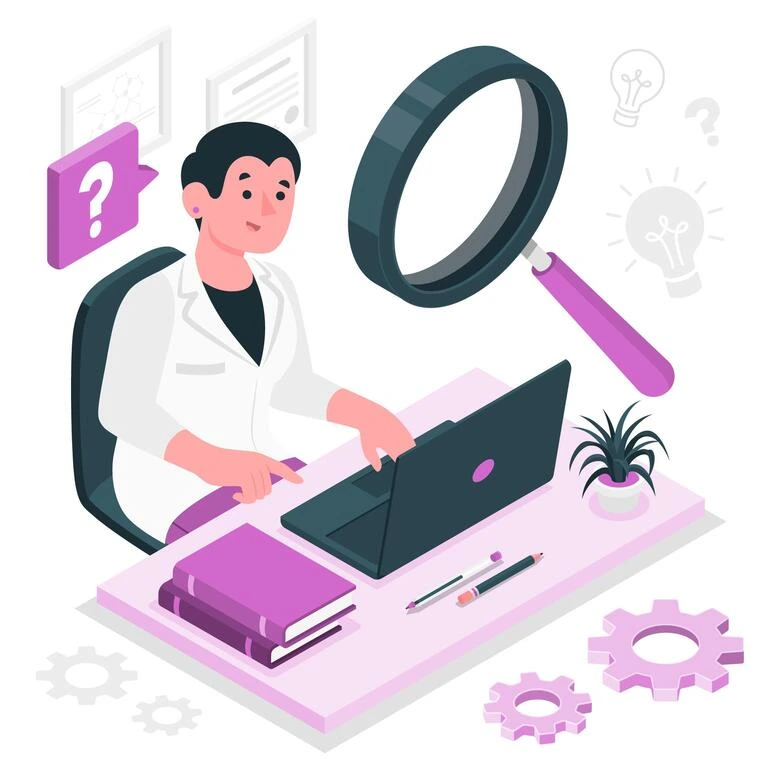 Professional SEO specialist conducting a detailed website audit in the Philippines.